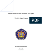 Belajar Mikrokontroler Mengakses seven Segment