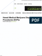 Hawaii Medical Marijuana Dispensary Documentation