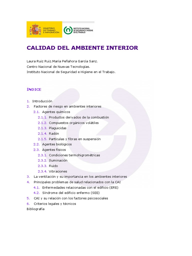 Calidad Am B Interior D Teca I | PDF
