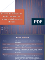 (BASC) Sistema de Evaluación de La Conducta de Niños y Adolescentes