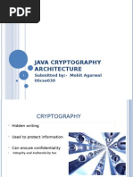 Java Cryptography Architeacture Seminar