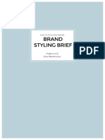 Brand Styling Brief