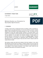 GAS QUALITY Methane Number Calculation 2012-04-04