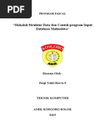 Download Makalah Struktur Data Dan Contoh Program Input Database Mahasiswa by Panji Siregar SN315180914 doc pdf