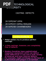 Atlas of Casting Defects | PDF