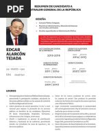 Cv de nuevo contralor Edgar Alarcón