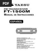 Download manual de instrucciones yaesu Ft 1500m Spanish by Ariel Giraldes SN315186277 doc pdf
