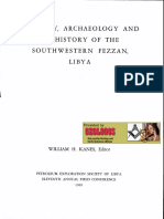 ART - Geology, Archaeology and Prehistory of Libya (Kanes W H 1969)
