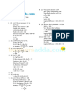 Maths Solutions P and Loss Ans