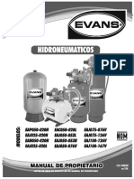 Manual Hidroneumático EVANS