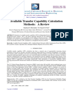 Available Transfer Capability Calculation Methods_A Review