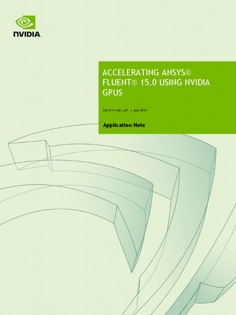 Ansys Fluent Nvidia Gpu Userguide | PDF | Graphics Processing Unit ...