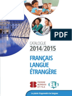 Catalogue ELI 2014-2015