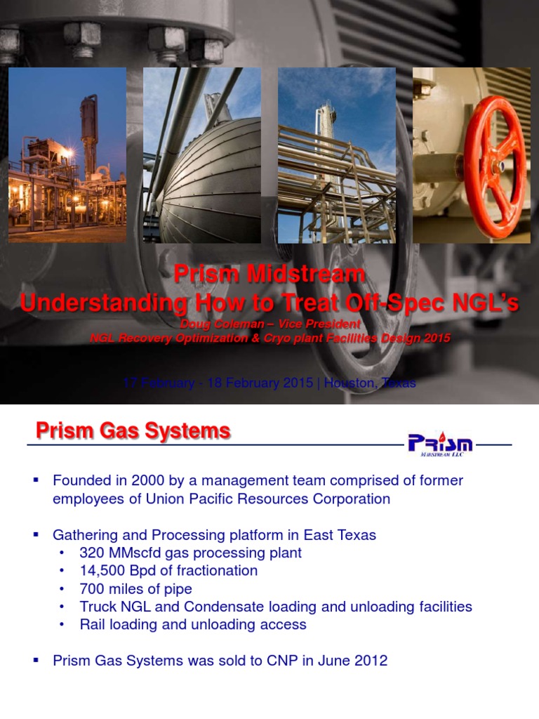 Off-Spec NGL Treatment Solutions | PDF | Natural Gas Processing ...