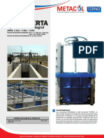 Compuerta Tipo Guillotina Integral PDF