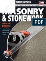 The Complete Guide To Masonry and Stonework Black and Decker 3rd Ed