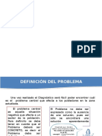 El Problema, Arbol Del Problema y Objetivos