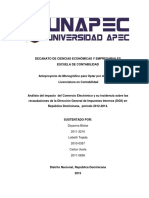 Anteproyecto Comercio Electronico - Final