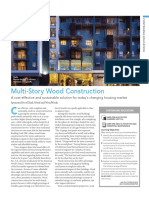 Multi Story Wood Construction