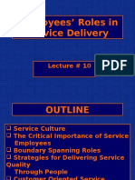  Employ Roles in Serv Delivery