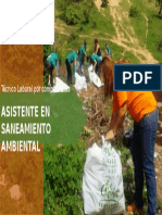 Asistente en Saneamiento Ambiental: Técnico Laboral Por Competencias