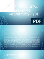 RED DIGITAL DE SERVICIOS INTEGRADOS (ISDN)