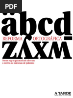 Caderno Ortografico a Tarde