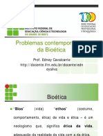 Problemas Contemporâneos Da Bioética