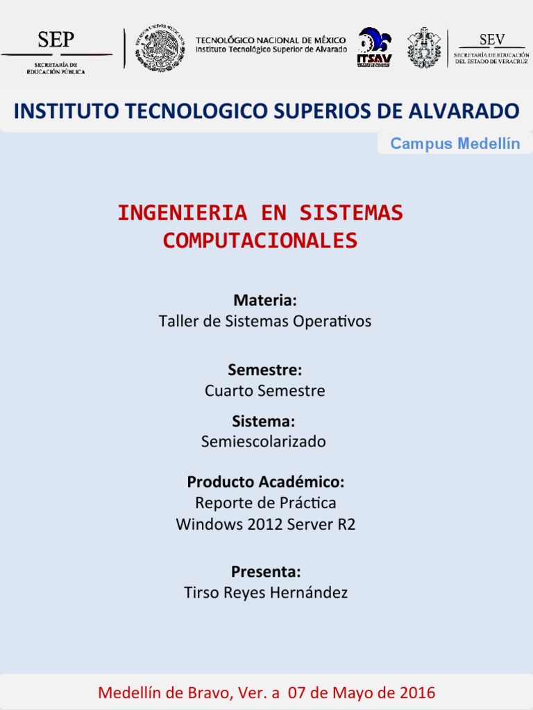 Instalación y Configuración de Windows Server 2012 R2 | PDF ...