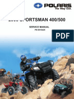 2005 Polaris Sportsman 400 500 Service Manual NoPW