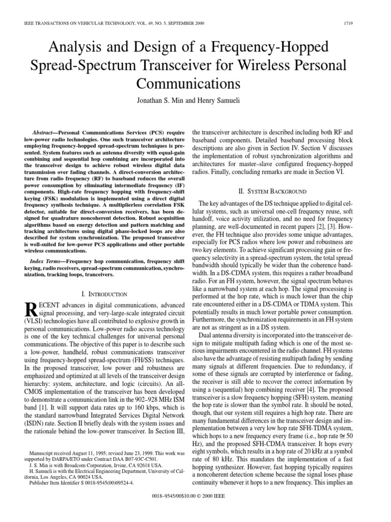 36 BB | PDF | Modulation | Duplex (Telecommunications)