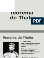 Teorema de Thales