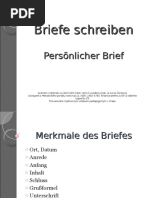 Briefe Schreiben