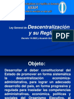 Ley General de Descentralizacion