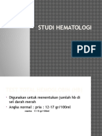 Studi Hematologi 1