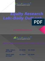 Nifty Daily Outlook 09 June Equity Research Lab