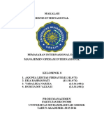 MAKALAH PEMASARAN INTERNASIONAL