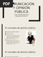 Clase OpiniónPública