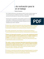 4 Métodos de Motivación Para La Seguridad en El Trabajo