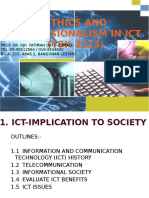 Week 1 - ICT Implication