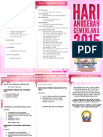 Pamplet Hari Anugerah Cemerlang 