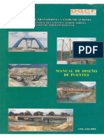 Manual de Diseño de Puentes - Mtc