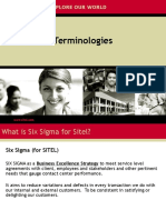 Six Sigma Terminologies - v1