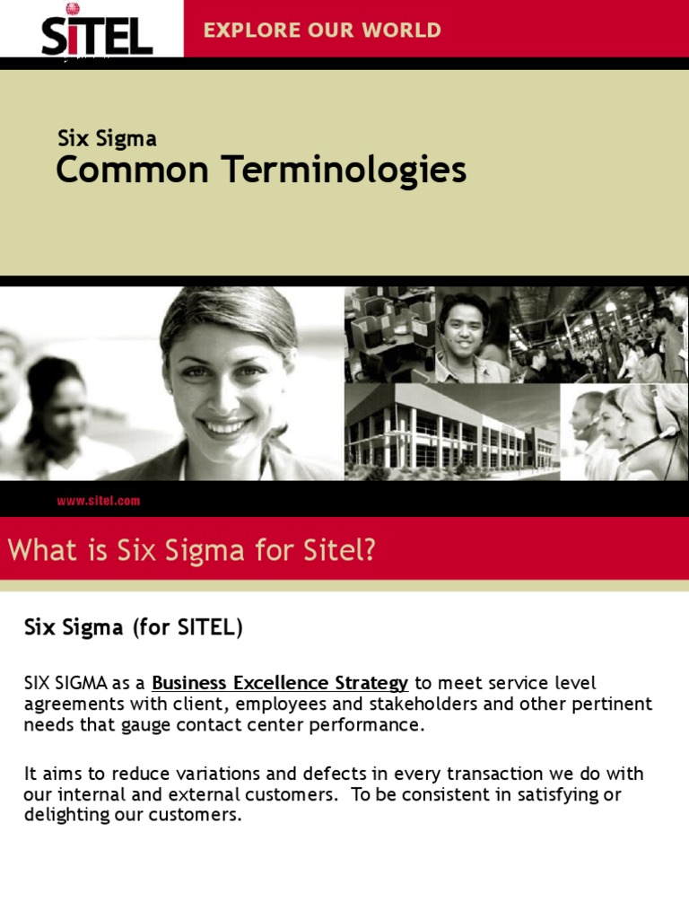 An Introduction to Six Sigma Terminology: Common Terms and Concepts ...