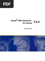 Quest SQL Optimizer For Oracle 7.5.3