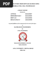 Download Project report on Microbial Fuel Cell  by Dhinesh Kumarv SN315241078 doc pdf