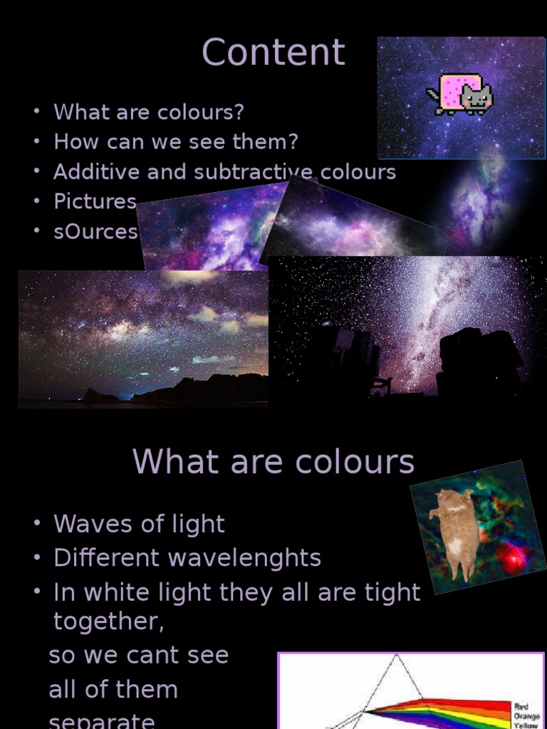 Colours | PDF | Science & Mathematics