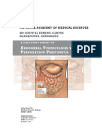 Abdominal Tuberculosis With Perforation Peritonitis