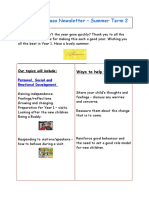 Reception Class Newsletter - Summer Term 2: Our Topics Will Include