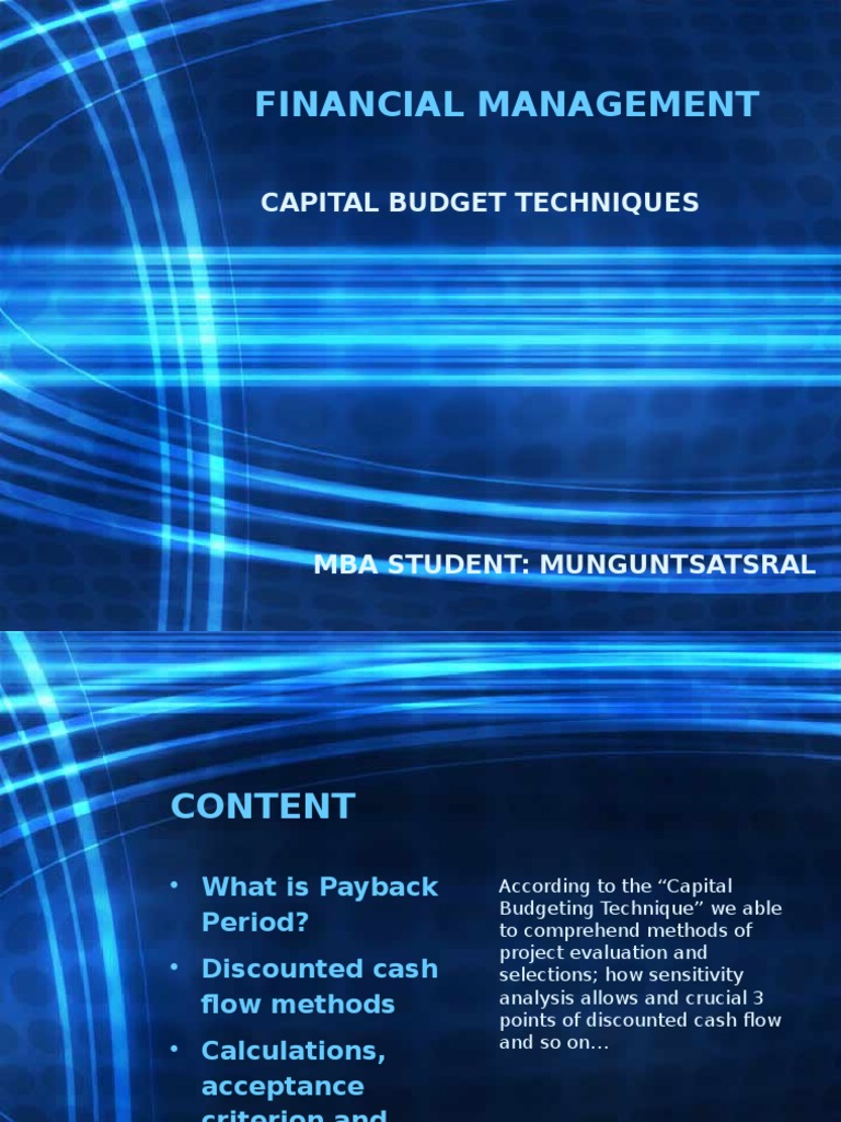 Financial Management | PDF | Internal Rate Of Return | Net Present Value